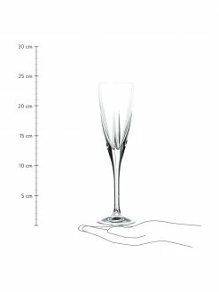RCR Flûte à champagne avec relief Fusion, 6 pièces, Ø 7 x haut. 24 cm, 170 ml -Cuisine Soldes 2022 Flute a champagne avec relief Fusion 6 pieces 2