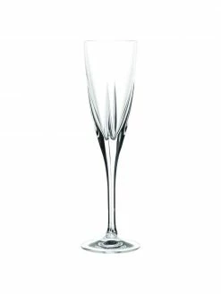 RCR Flûte à champagne avec relief Fusion, 6 pièces, Ø 7 x haut. 24 cm, 170 ml