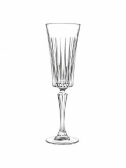 RCR Flûte à champagne cristal Timeless, 6 pièces, Ø 7 x haut. 24 cm, 210 ml