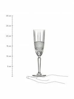 RCR Flûte à champagne en cristal brillant avec relief, 6 pièces, Ø 6 x 23 cm, 180 ml 8 RCR Flûte à champagne en cristal brillant avec relief, 6 pièces, Ø 6 x 23 cm, 180 ml -Cuisine Soldes 2022 Flute a champagne en cristal brillant avec relief 6 pieces 2
