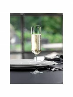 Villeroy & Boch Flûte à champagne transparente NewMoon,, 4 pièces, Ø 5 x haut. 23 cm, 170 ml -Cuisine Soldes 2022 Flute a champagne transparente NewMoon 4 pieces 4