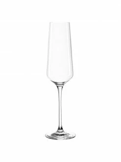 Leonardo Flûtes à champagne moderne Puccini, 6 pièces, Ø 7 x haut. 26 cm, 280 ml