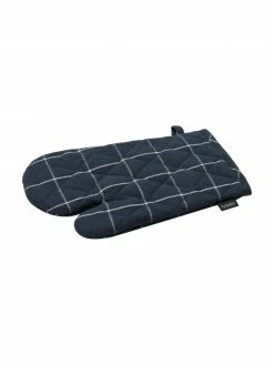 Ladelle Gants de four bleu marine Eco Check, 2 pièces, larg. 18 x long. 33 cm -Cuisine Soldes 2022 Gants de four bleu marine Eco Check 2 pieces 2