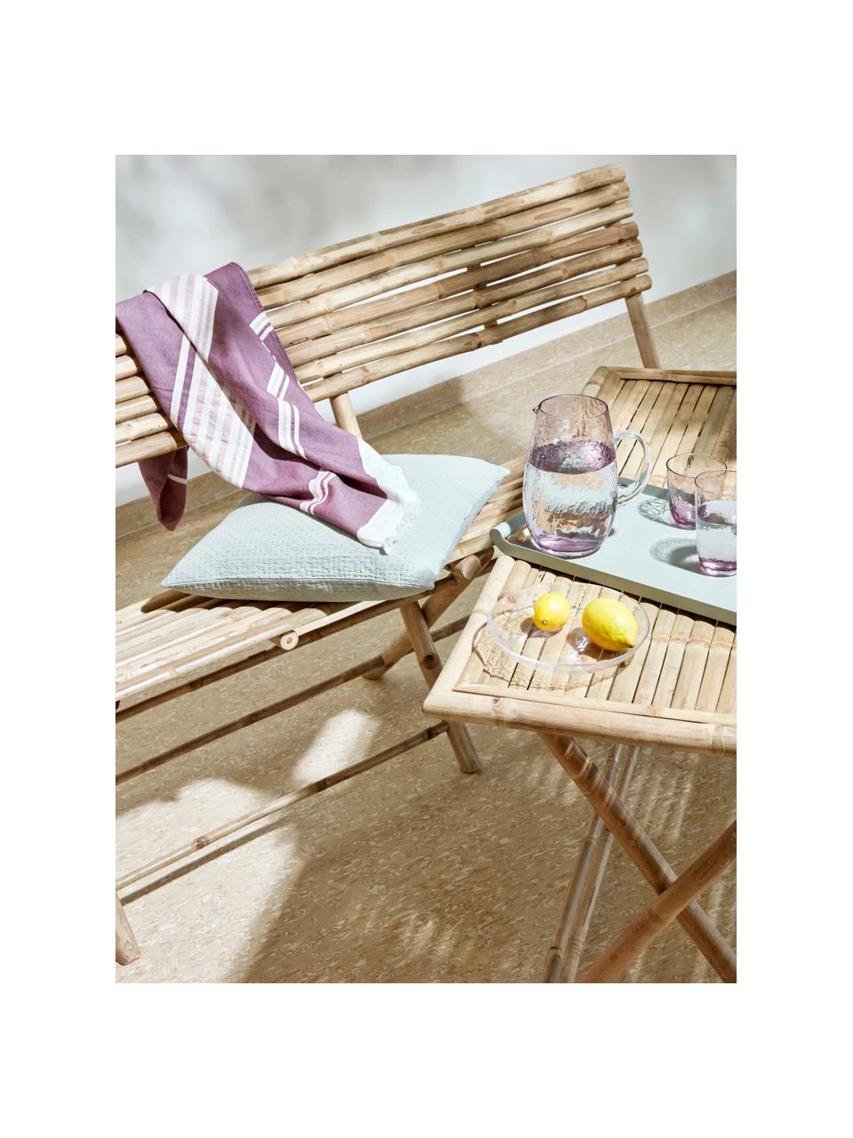 Broste Copenhagen Grand pichet soufflé bouche Hammered, 2 l, Ø 14 x haut. 22 cm, 2 L 4 Broste Copenhagen Grand pichet soufflé bouche Hammered, 2 l, Ø 14 x haut. 22 cm, 2 L – Image 2