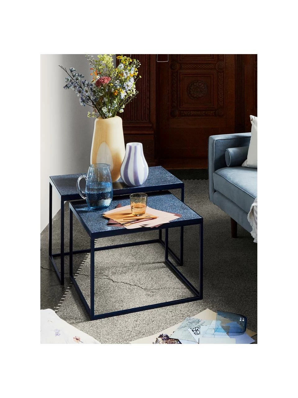 Broste Copenhagen Grand pichet soufflé bouche Hammered, 2 l, Ø 14 x haut. 22 cm, 2 L 4 Broste Copenhagen Grand pichet soufflé bouche Hammered, 2 l, Ø 14 x haut. 22 cm, 2 L – Image 2