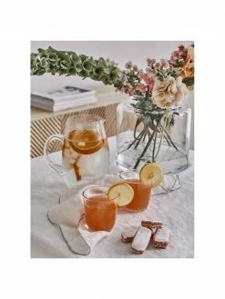 Broste Copenhagen Grand pichet soufflé bouche Hammered, 2L, Ø 14 x haut. 22 cm, 2 L -Cuisine Soldes 2022 Grand pichet souffle bouche Hammered 2L 3