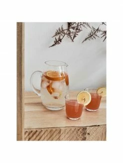 Broste Copenhagen Grand pichet soufflé bouche Hammered, 2L, Ø 14 x haut. 22 cm, 2 L -Cuisine Soldes 2022 Grand pichet souffle bouche Hammered 2L 5