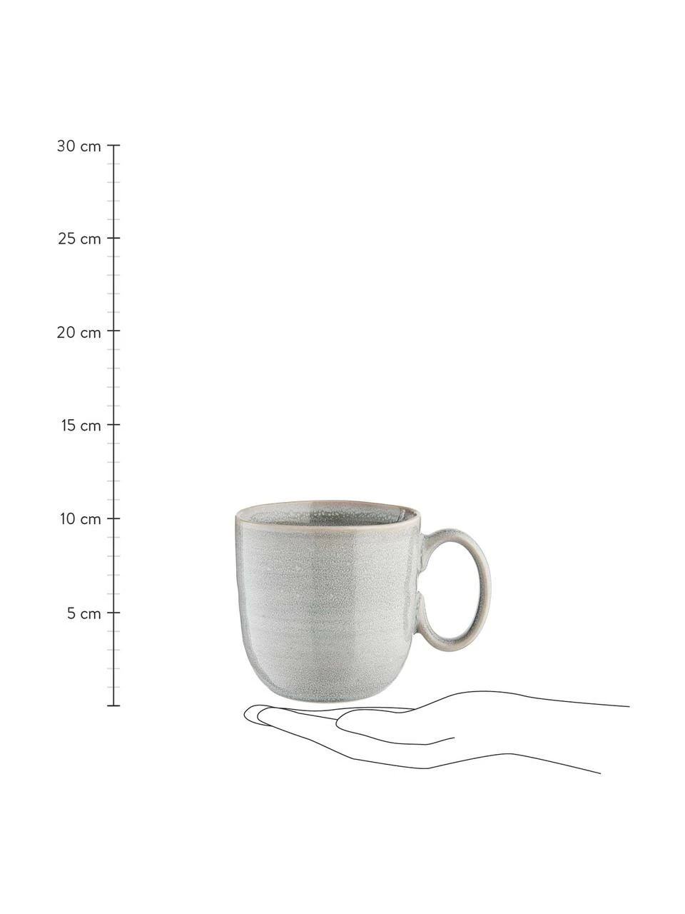 Grande tasse à thé faite main Manor, 4 pièces, Ø 10 x haut. 10 cm, 450 mlSeulement 1 produit disponible 5 Grande tasse à thé faite main Manor, 4 pièces, Ø 10 x haut. 10 cm, 450 mlSeulement 1 produit disponible – Image 3