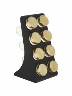 Ménagère à épices Master Class, 9 élém., larg. 13 x haut. 26 cm