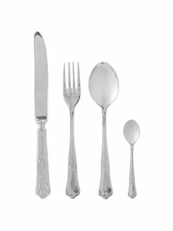 Bloomingville Ménagère acier inoxydable Tilly, 1 personne (4 élém.), Lot de différentes tailles