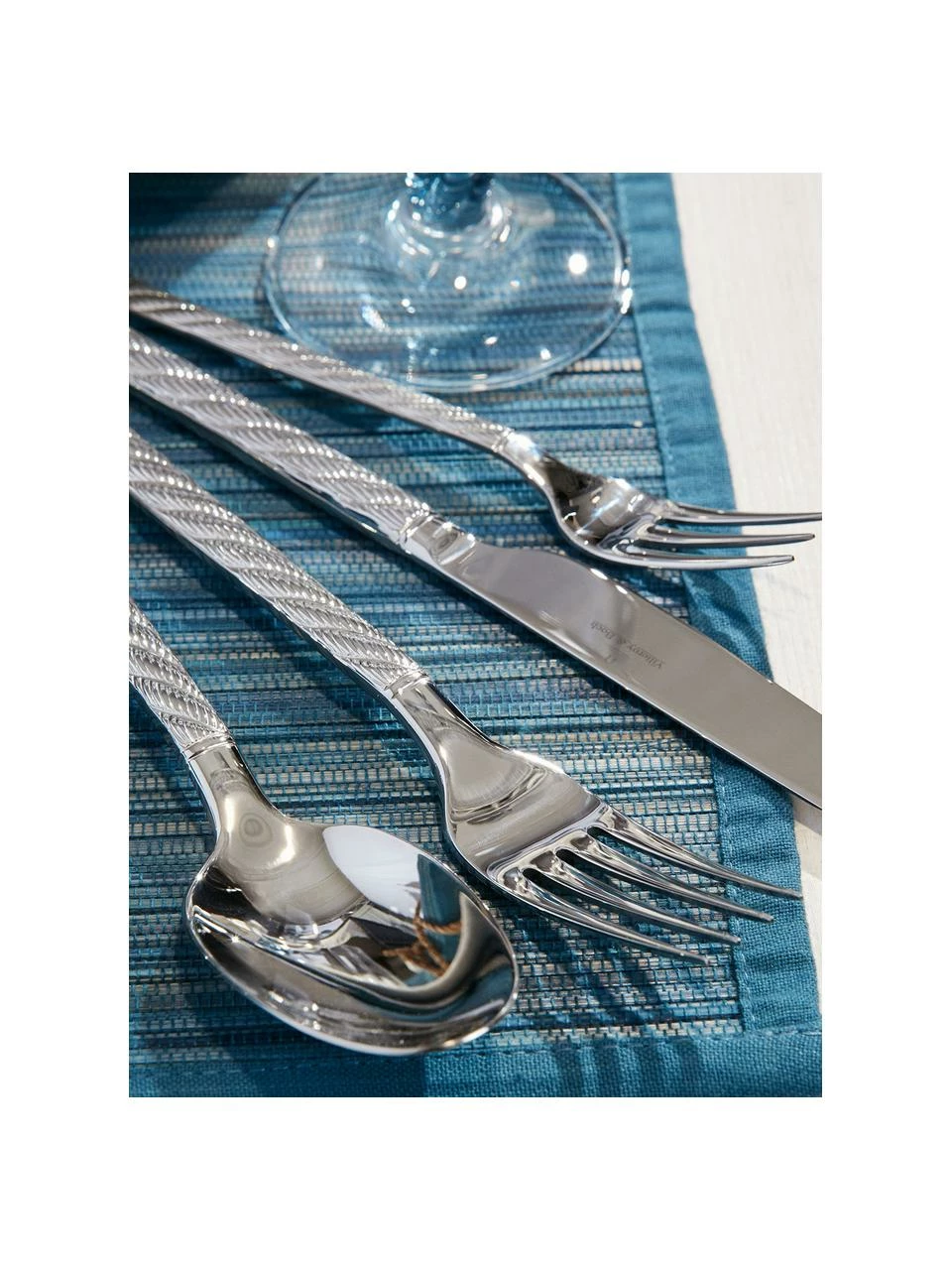 Villeroy & Boch Ménagère argent Montauk, 6 personnes (24 élém.), 6 personnes (24 élém.) 4 Villeroy & Boch Ménagère argent Montauk, 6 personnes (24 élém.), 6 personnes (24 élém.) – Image 2