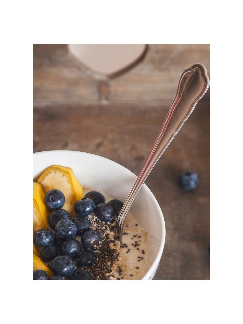 Ménagère argentée Lotus, 6 personnes (24 élém.), Lot de différentes tailles 4 Ménagère argentée Lotus, 6 personnes (24 élém.), Lot de différentes tailles – Image 2