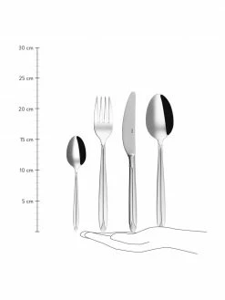 Ménagère argentée Orchid, 12 personnes (70 élém.), Lot de différentes taillesSeulement 1 produit disponible -Cuisine Soldes 2022 Menagere argentee Orchid 12 personnes 70 elem 2