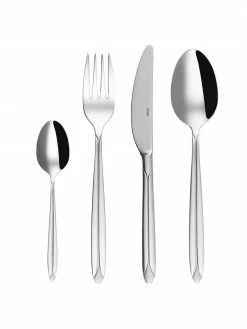 Ménagère argentée Orchid, 12 personnes (70 élém.), Lot de différentes taillesSeulement 1 produit disponible