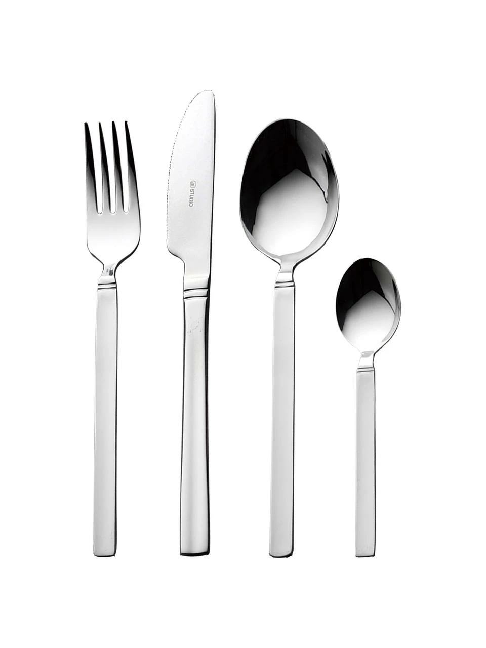 Ménagère argentée Studio, 6 personnes (24 élém.), Lot de différentes tailles 3 Ménagère argentée Studio, 6 personnes (24 élém.), Lot de différentes tailles