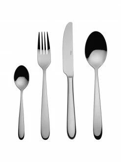 Ménagère argentée Tulip, 6 personnes (24 élém.), Lot de différentes tailles