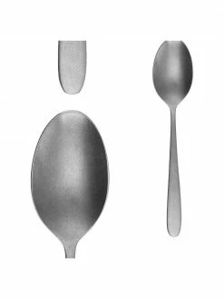 Ménagère argentée aspect Stonewash Tulip, 6 personnes (24 élém.), Lot de différentes tailles -Cuisine Soldes 2022 Menagere argentee aspect Stonewash Tulip 6 personnes 24 elem 3