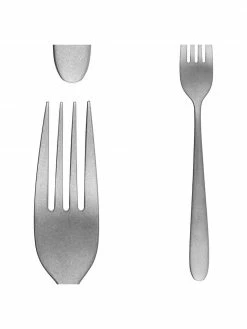 Ménagère argentée aspect Stonewash Tulip, 6 personnes (24 élém.), Lot de différentes tailles -Cuisine Soldes 2022 Menagere argentee aspect Stonewash Tulip 6 personnes 24 elem 5