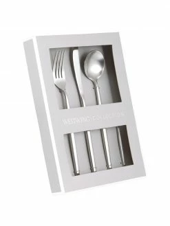 Westwing Collection Ménagère argentée brossée Shimmer, couverts de différentes tailles, 1 personne (5 élém.) 11 Westwing Collection Ménagère argentée brossée Shimmer, couverts de différentes tailles, 1 personne (5 élém.) -Cuisine Soldes 2022 Menagere argentee brossee Shimmer couverts de differentes tailles 3