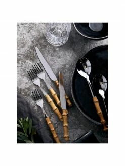 Ménagère bambou Bami, 6 personnes (12 élém.), 6 personnes (12 élém.) -Cuisine Soldes 2022 Menagere bambou Bami 6 personnes 12 elem 4