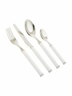 Villeroy & Boch Ménagère design white pearl argent Play!, 6 personnes (24 élém.), Lot de différentes tailles -Cuisine Soldes 2022 Menagere design white pearl argent Play 6 personnes 24 elem 2