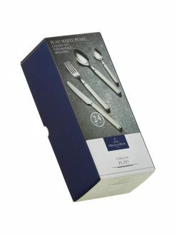 Villeroy & Boch Ménagère design white pearl argent Play!, 6 personnes (24 élém.), Lot de différentes tailles -Cuisine Soldes 2022 Menagere design white pearl argent Play 6 personnes 24 elem 3