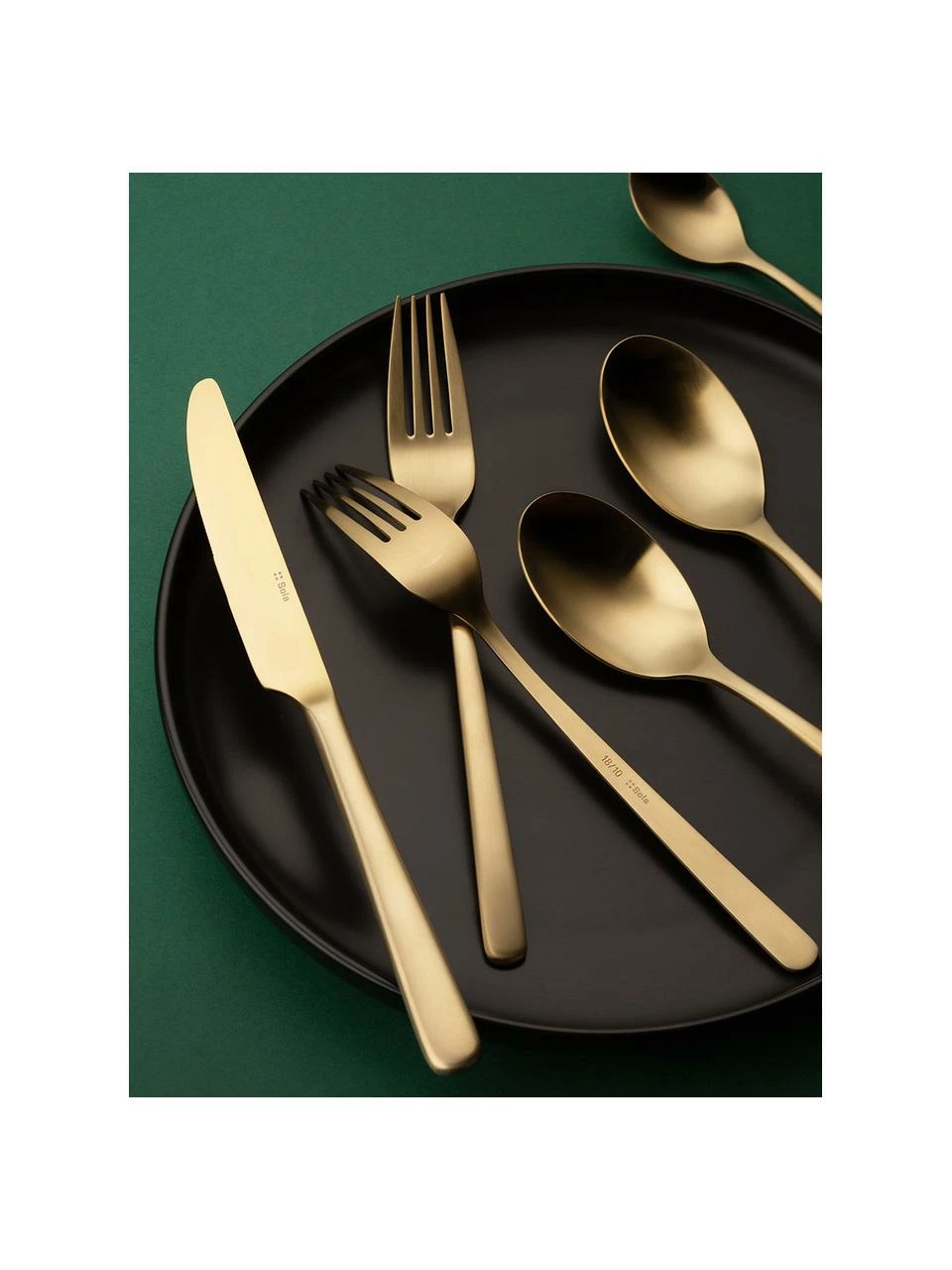 Ménagère dorée Anemone, 4 personnes (16 élém.), Lot de différentes tailles 8 Ménagère dorée Anemone, 4 personnes (16 élém.), Lot de différentes tailles – Image 6