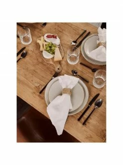 Westwing Collection Ménagère noir Shine, lots de différentes quantités de couverts, 1 personne (5 élém.) -Cuisine Soldes 2022 Menagere noir Shine lots de differentes quantites de couverts 3