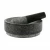 Mortier et pilon en granit Grido, Ø 19 x haut. 13 cm -Cuisine Soldes 2022 Mortier et pilon en granit Grido