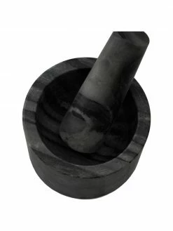 Mortier et pilon en marbre Johana, Ø 10 x haut. 8 cm -Cuisine Soldes 2022 Mortier et pilon en marbre Johana 3