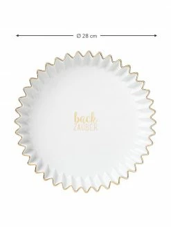 Räder Moule à pâtisserie en porcelaine blanche Christmas, Ø 28 x haut. 4 cm -Cuisine Soldes 2022 Moule a patisserie en porcelaine blanche Christmas 2