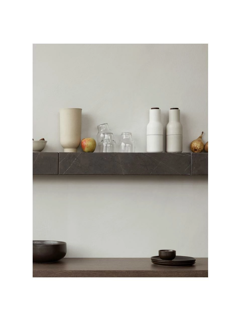 Menu Moulin à épices design en céramique Bottle Grinder, 2 élém., Ø 8 x haut. 21 cm 8 Menu Moulin à épices design en céramique Bottle Grinder, 2 élém., Ø 8 x haut. 21 cm – Image 6