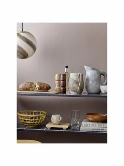 Bloomingville Moulin à poivre et sel en bois Sabri, 2 élém., Ø 6 x haut. 18 cm -Cuisine Soldes 2022 Moulin a poivre et sel en bois Sabri 2 elem 3