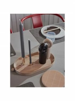 Moulin à sel et à poivre beige Hoop, Ø 8 x haut. 17 cm -Cuisine Soldes 2022 Moulin a sel et a poivre beige Hoop 5