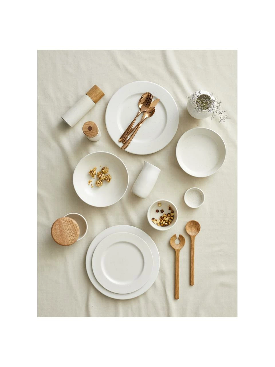 Bitz Moulin à sel et poivre faïence Bizz, 2 élém., Ø 5 x haut. 17 cm 4 Bitz Moulin à sel et poivre faïence Bizz, 2 élém., Ø 5 x haut. 17 cm – Image 2