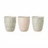 Bloomingville Mug Cécile, 3 élém., Ø 9 x haut. 10 cm, 250 ml