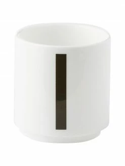 Design Letters Mug &agrave; expresso design en porcelaine avec chiffres 1234, 4&nbsp;&eacute;l&eacute;m., Ø 5 x haut. 6 cm, 80 ml -Cuisine Soldes 2022 Mug a expresso design en porcelaine avec chiffres 1234 4 elem 9