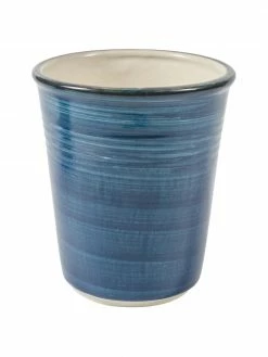 Villa D'Este Home Tivoli Mug artisanal bleu Baita, 6 élém., Ø 9 x haut. 11 cm, 350 ml -Cuisine Soldes 2022 Mug artisanal bleu Baita 6 elem 5