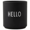 Design Letters Mug design en porcelaine Favourite avec lettrage HELLO, Ø 8 cm x haut. 9 cm, 250 ml -Cuisine Soldes 2022 Mug design en porcelaine Favourite avec lettrage HELLO