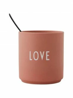Design Letters Mug design en porcelaine Favourite avec lettrage LOVE, Ø 8 cm x haut. 9 cm, 250 ml -Cuisine Soldes 2022 Mug design en porcelaine Favourite avec lettrage LOVE 3