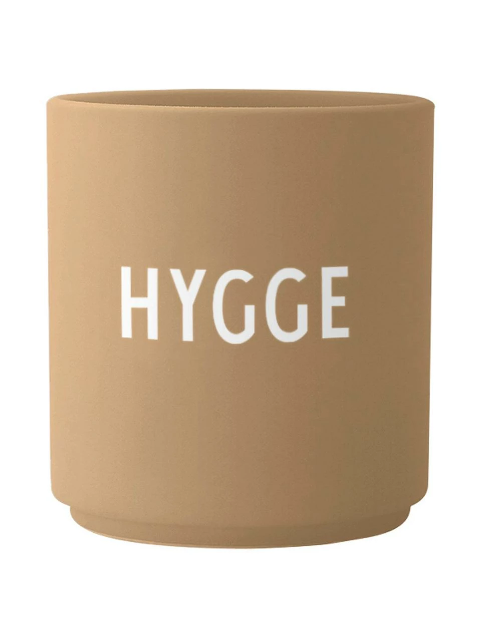 Design Letters Mug design en porcelaine beige HYGGE, Ø 8 cm x haut. 9 cm, 250 ml 3 Design Letters Mug design en porcelaine beige HYGGE, Ø 8 cm x haut. 9 cm, 250 ml