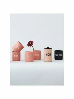 Design Letters Mug design en porcelaine noir Favourite YOU ROCK, Ø 8 cm x haut. 9 cm, 250 ml -Cuisine Soldes 2022 Mug design en porcelaine noir Favourite YOU ROCK 3