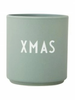 Design Letters Mug design vert Favorite XMAS, Ø 8 x haut. 9 cm, 250 ml