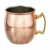 Mug en cuivre Moscow Mule à surface lisse Shiny, Ø 9 x haut. 10 cm, 450 ml