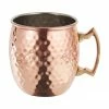 Mug en cuivre Moscow Mule à surface martelée Hammered, Ø 9 x haut. 10 cm, 450 ml -Cuisine Soldes 2022 Mug en cuivre Moscow Mule a surface martelee Hammered