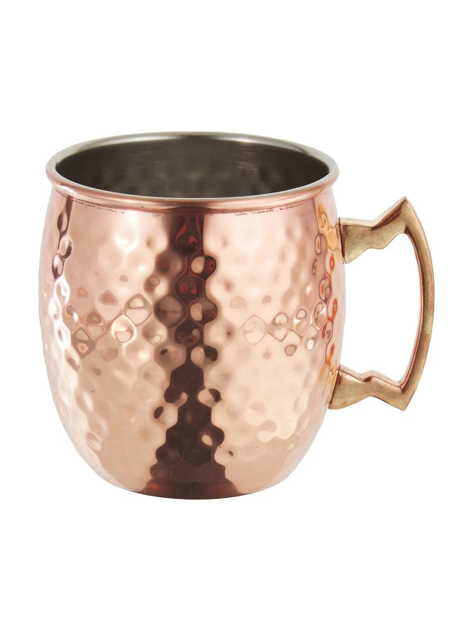 Mug en cuivre Moscow Mule à surface martelée Hammered, Ø 9 x haut. 10 cm, 450 ml 3 Mug en cuivre Moscow Mule à surface martelée Hammered, Ø 9 x haut. 10 cm, 450 ml