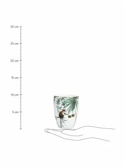 &k amsterdam Mug en porcelaine Animaux, 4 élém., Ø 8 x haut. 10 cm -Cuisine Soldes 2022 Mug en porcelaine Animaux 4 elem 2