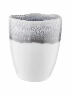 Mug gris avec dégradé fait main Atlantis, 4 pièces, Ø 9 x haut. 11 cm, 300 mlDisponibilité limitée