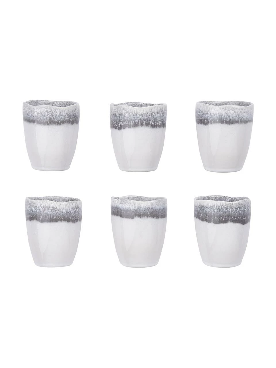 Mug gris avec dégradé fait main Atlantis, 4 pièces, Ø 9 x haut. 11 cm, 300 mlDisponibilité limitée 7 Mug gris avec dégradé fait main Atlantis, 4 pièces, Ø 9 x haut. 11 cm, 300 mlDisponibilité limitée – Image 5