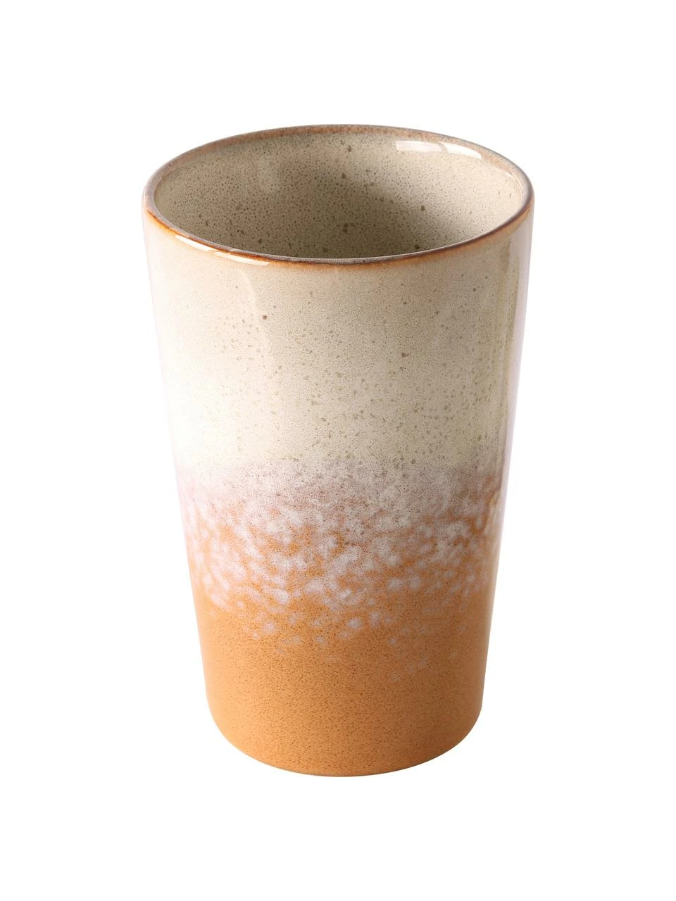 HKliving Mug rétro XL artisanal céramique 70's, 2 élém., Ø 9 x haut. 14 cm, 475 ml 6 HKliving Mug rétro XL artisanal céramique 70's, 2 élém., Ø 9 x haut. 14 cm, 475 ml – Image 4